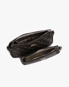 GUESS NOELLE II DBL POUCH CROSSBODY ДАМСКА ЧАНТА