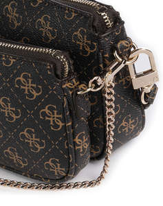 GUESS NOELLE II DBL POUCH CROSSBODY ДАМСКА ЧАНТА