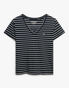 SUPERDRY D1 STUDIOS SLUB EMB VEE TEE ДАМСКА БЛУЗА