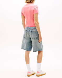 TOMMY JEANS TJW SLIM LINEAR TEE EXT