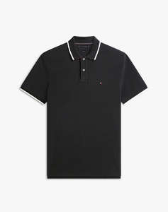 TOMMY HILFIGER PIQUE UNDERCOLLAR REG POLO
