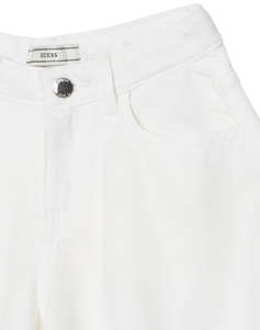 GUESS TENCEL RIGID BULL DENIM SHORTS SHORTS ДЕТСКИ GIRL