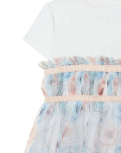 GUESS MIXED FABRIC SS DRESS РОКЛЯ ДЕТСКИ GIRL