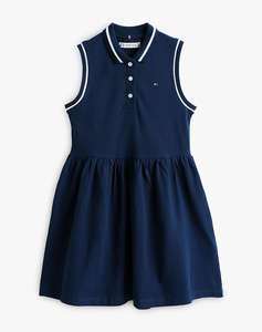 TOMMY HILFIGER POLO DRESS SLVLS