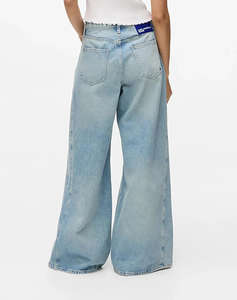 KARL LAGERFELD JEANS KLJ LR WIDE LEG PANEL DENIM