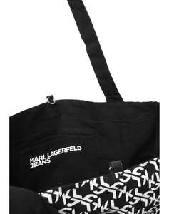 KARL LAGERFELD JEANS KLJ EW REVERSIBLE SHOPPER MONO