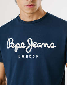 PEPE JEANS NOS DROP 2A ORIGINAL STRETCH N МЪЖКА ТЕНИСКА