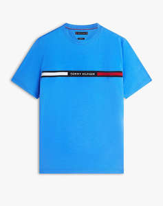 TOMMY HILFIGER HILFIGER CHEST INSERT TEE