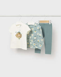 MAYORAL 3 PIECE TIGHTS SET