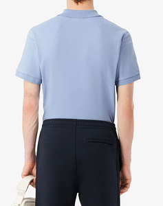LACOSTE БЛУЗА KMSHORT SLEEVED RIBBED COLLAR SHIRT