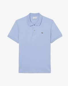 LACOSTE БЛУЗА KMSHORT SLEEVED RIBBED COLLAR SHIRT