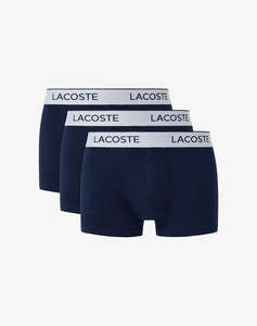 LACOSTE КОМПЛЕКТ ОТ 3 БЕЛЬО TRUNK UNDERWEAR TRUNK
