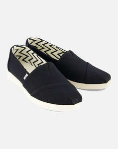 TOMS BLK HRTG CANVAS WM ALPLUS ESP