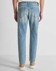 ANTONY MORATO PRE MMDT00299FA750624 JEANS JIMI SLIM CROPPED FIT IN RIGID DEEP SKY DENIM МЪЖКИ ПАНТАЛОНИ