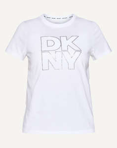 DKNY DP6T1533 LOGO ТЕНИСКА ΚΙ  DKNY