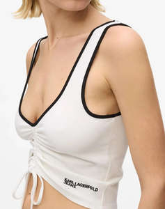 KARL LAGERFELD JEANS KLJ RUCHED BRALETTE