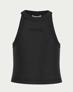 GUESS GMT DYE RIB CROP SL TOP Детска блуза GIRL
