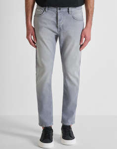 ANTONY MORATO PRE MMDT00264FA750640 JEANS ARGON SLIM ANKLE LENGHT FIT IN ICONIC MAGIC GREY DENIM МЪЖКИ ПАНТАЛОНИ