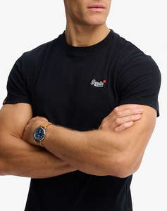 SUPERDRY D1 ESSENTIAL CONTRAST EMB TEE МЪЖКА БЛУЗА