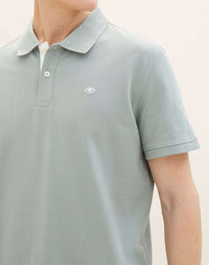 TOM TAILOR BASIC POLO WITH CONTRA МЪЖКА БЛУЗА