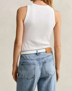 GANT BLOUSE ΧΜ HIGH NECK RIB TANK TOP