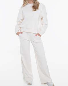 GUESS OCTAVIA WIDE LEG PANTS ДАМСКИ ПАНТАЛОНИ
