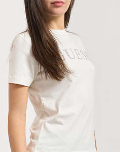 GUESS OCTAVIA RN SS T-SHIRT ДАМСКА ТЕНИСКА