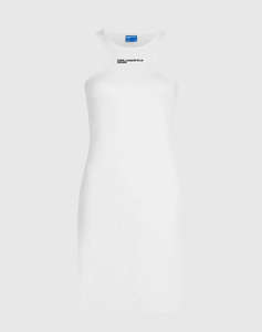 KARL LAGERFELD JEANS KLJ RIBBED LOGO DRESS