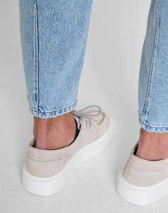 ANTONY MORATO PRE MMDT00291FA700166 JEANS DORIS BAGGY ANKLE LENGHT FIT IN RIGID BLUE DENIM МЪЖКИ ПАНТАЛОНИ