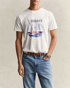 GANT БЛУЗА ΚΜ GRAPHIC SS TSHIRT