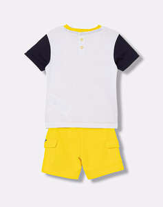 GUESS SET SS T-SHIRT + CARGO SHORTS ДЕТСКИ КОМПЛЕКТ BOY