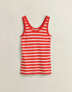 GANT БЛУЗА ΧΜ STRIPED RIBBED TANK TOP