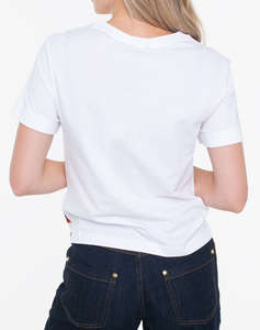 GUESS BY MARCIANO KALILA KNOTTED TSHIRT ДАМСКА ТЕНИСКА