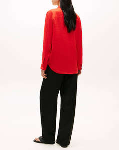 TOMMY HILFIGER ESS LINEN RELAXED SHIRT