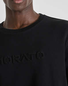 ANTONY MORATO PRE MMKS02607FA100268 T-SHIRT RELAXED FIT IN DOBBY JERSEY FABRIC WITH EMBROIDERED LOGO МЪЖКА БЛУЗА