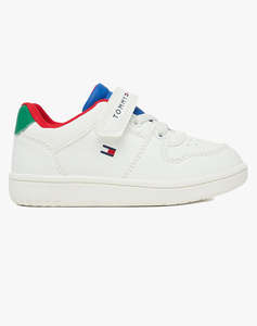 TOMMY HILFIGER LOW CUT LACE-UP/VELCRO SNEAKER