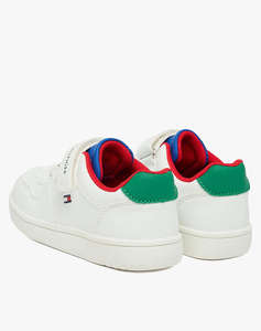 TOMMY HILFIGER LOW CUT LACE-UP/VELCRO SNEAKER