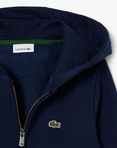 LACOSTE SWEATSHIRT ΜΜ CORE FLEECE FULL ZIP HOODIE