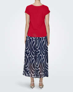 ONLY ONLRILLA S/S V-NECK TOP JRS