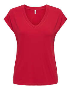 ONLY ONLRILLA S/S V-NECK TOP JRS