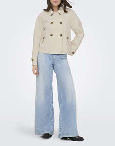 ONLY ONLAPRIL LIFE SHORT TRENCHCOAT OTW NOOS