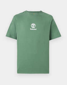 TIMBERLAND Print Stack Logo Short Sleeve Tee