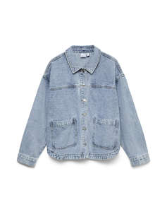 VERO MODA VMJAMIE LS DENIM SHACKET MIX GA NOOS