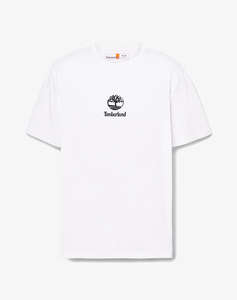 TIMBERLAND Print Stack Logo Short Sleeve Tee
