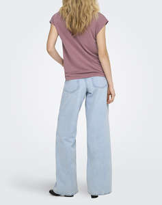 ONLY ONLFREE S/S MOD.V-NECK TOP JRS NOOS