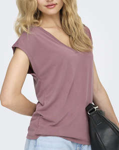 ONLY ONLFREE S/S MOD.V-NECK TOP JRS NOOS