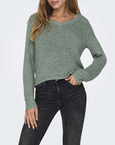 ONLY ONLGEENA L/S V-NECK KNT NOOS