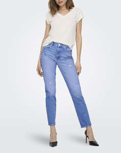 ONLY ONLFREE S/S MOD.V-NECK TOP JRS NOOS