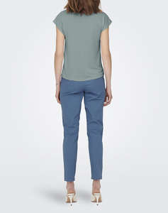 ONLY ONLFREE S/S MOD.V-NECK TOP JRS NOOS