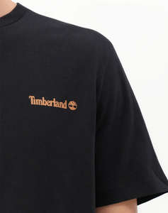 TIMBERLAND Small Linear Logo Print Tee